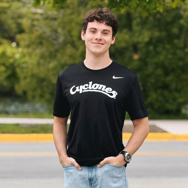 Nike Cyclones Script Black Dri-FIT Short Sleeve T-shirt